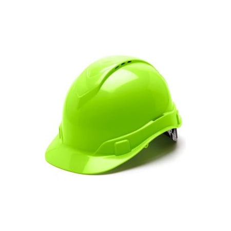 Pyramex ABS, 4-Point Point Ratchet, High-Visibility Green HP44131V